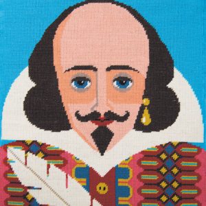 William Shakespeare tapestry kit