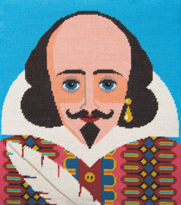 William Shakespeare tapestry kit