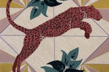 Appletons Crewel Wool Tapestry kit Leopard
