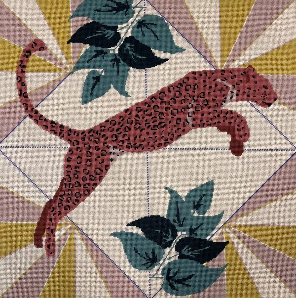 Appletons Crewel Wool Tapestry kit Leopard