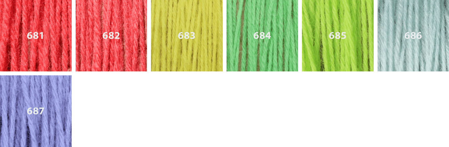 Appletons Wool Yarn - Mid Olive Green 341 - 348