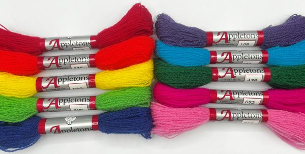 Rainbow Crewel 2 Ply Range - Image 3