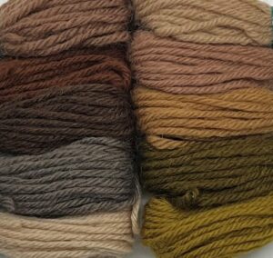 Earth Crewel 2 Ply Colour Range