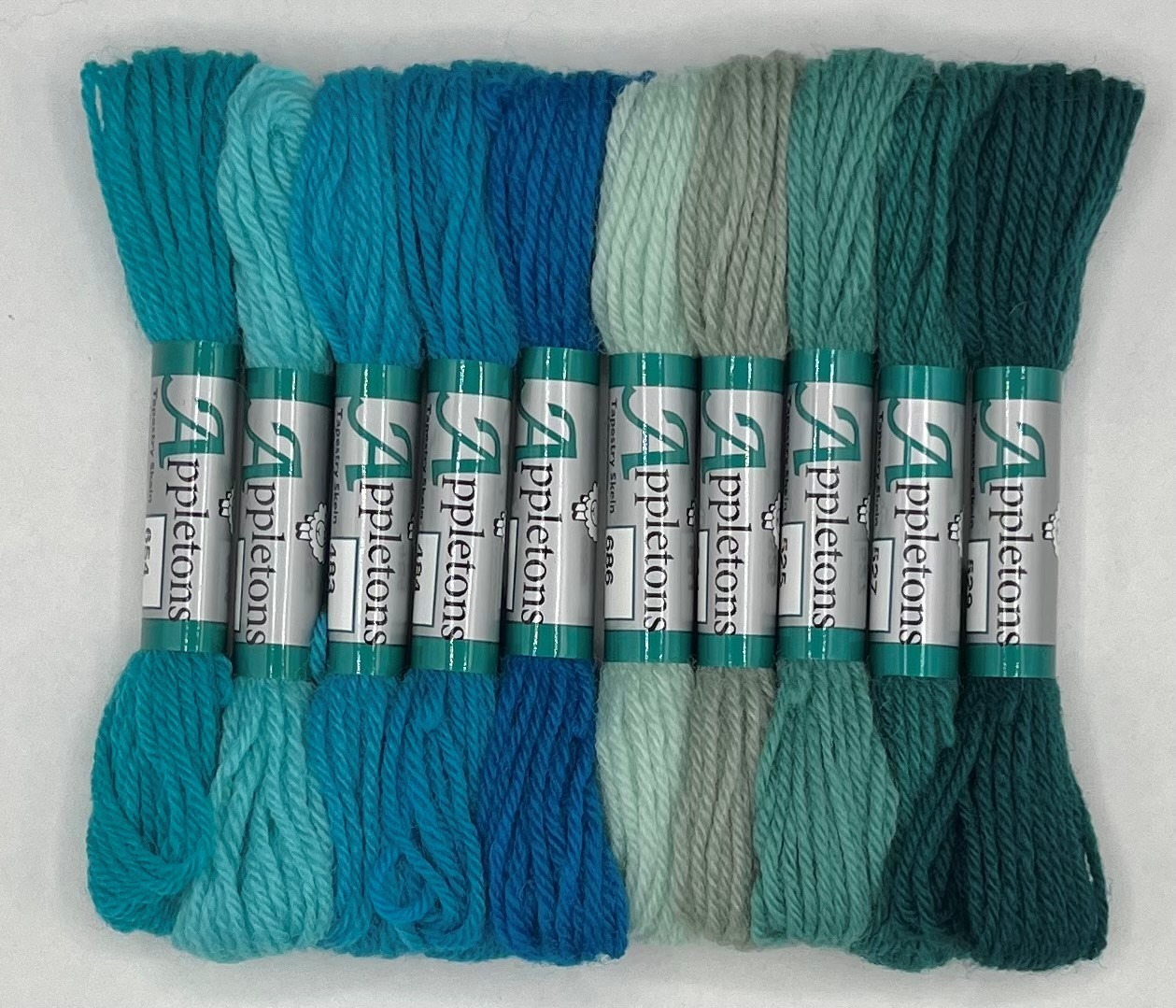 Teal Tapestry 4 Ply Colour Range - Image 2