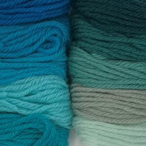 Teal Crewel 2 Ply Colour Range