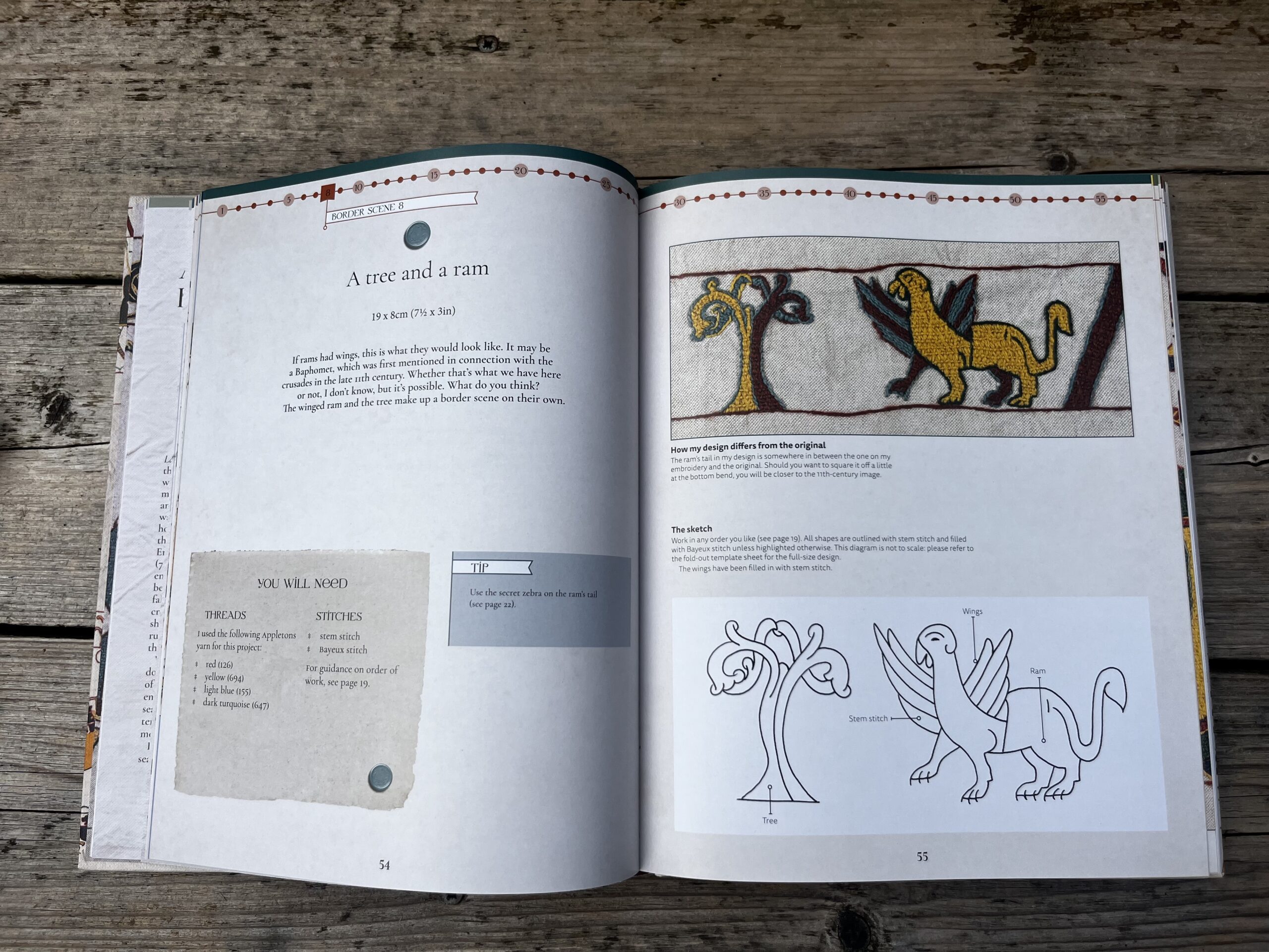 Embroider The Bayeux Tapestry Book by Mia Hansson - Image 3