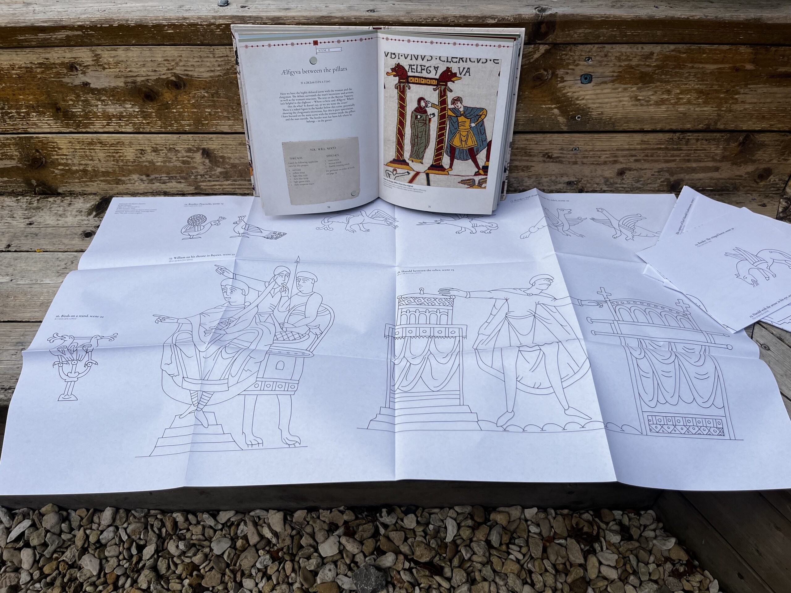 Embroider The Bayeux Tapestry Book by Mia Hansson - Image 8