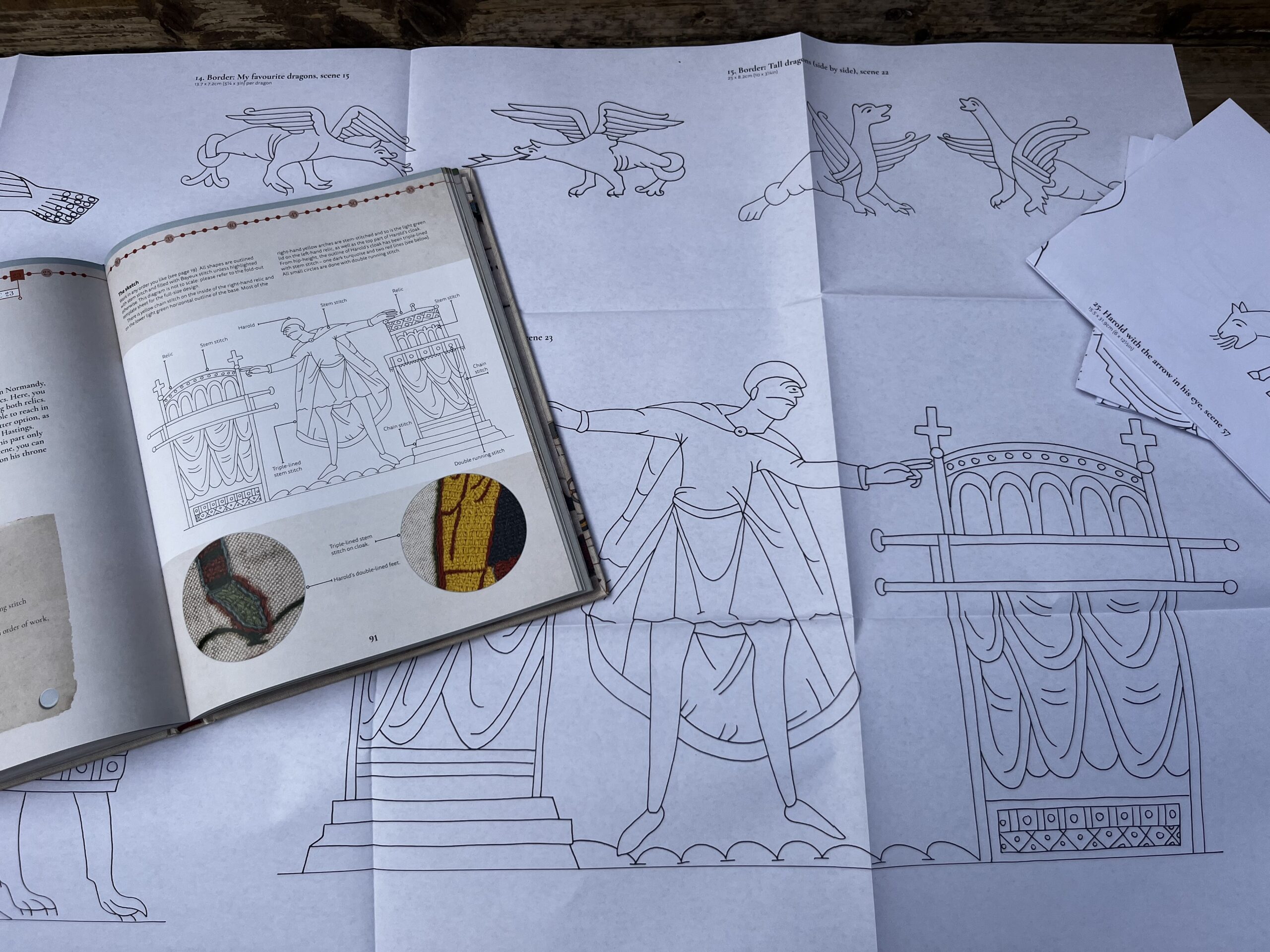 Embroider The Bayeux Tapestry Book by Mia Hansson - Image 10