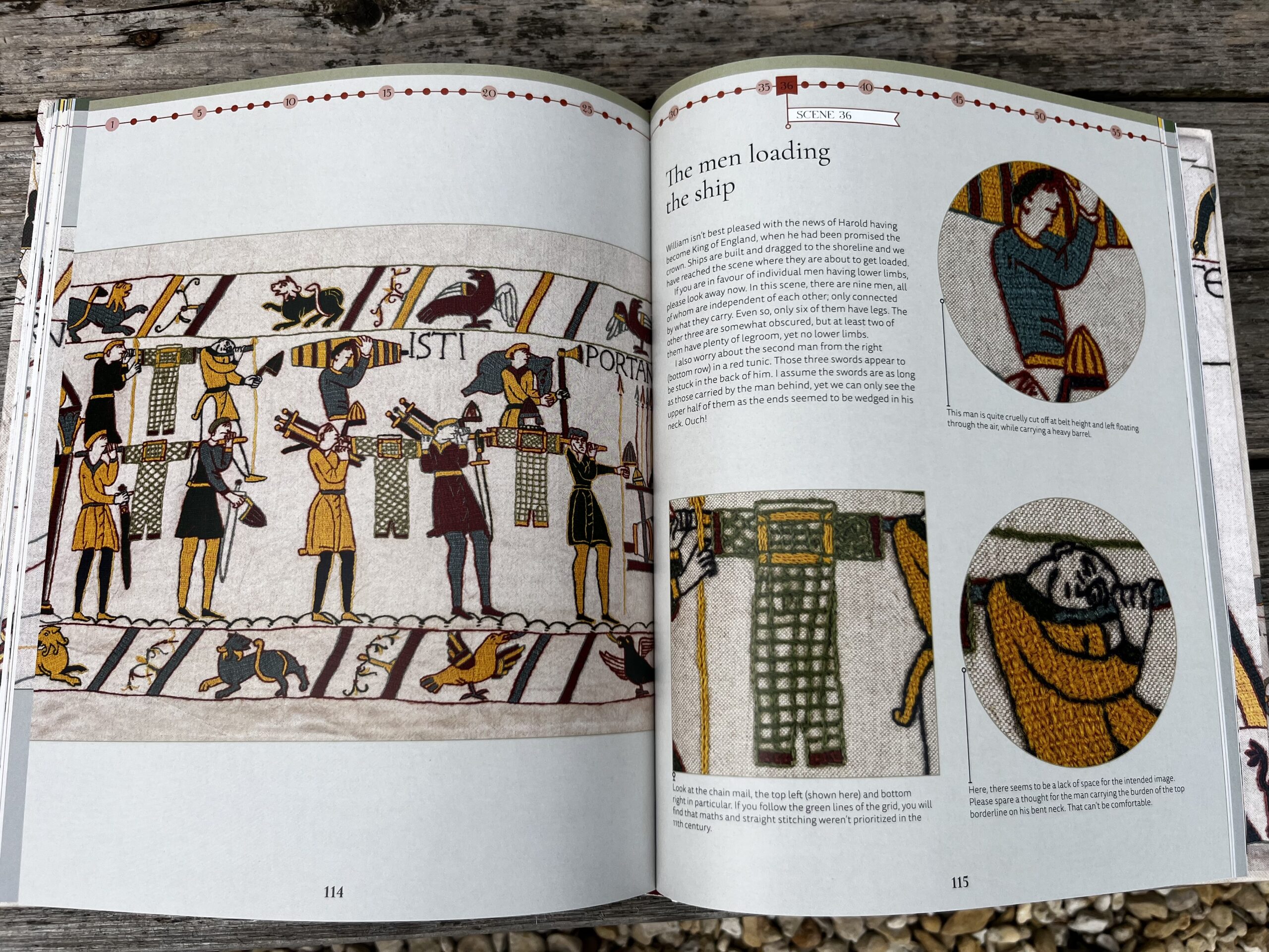 Embroider The Bayeux Tapestry Book by Mia Hansson - Image 6