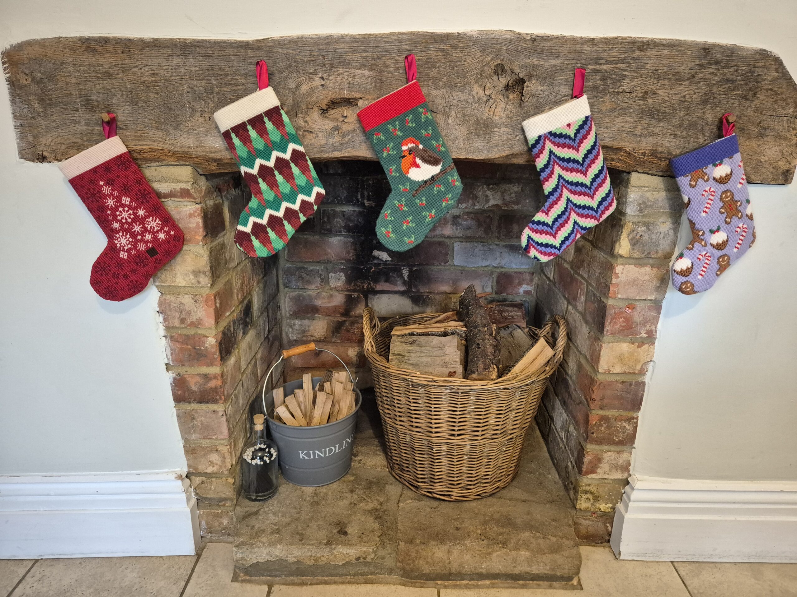 Robin Christmas Stocking - Image 2