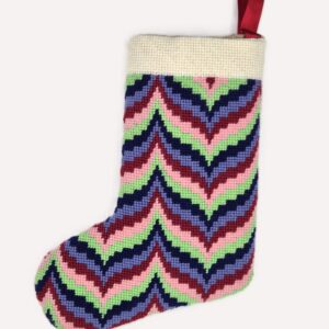 Christmas Wave Stocking