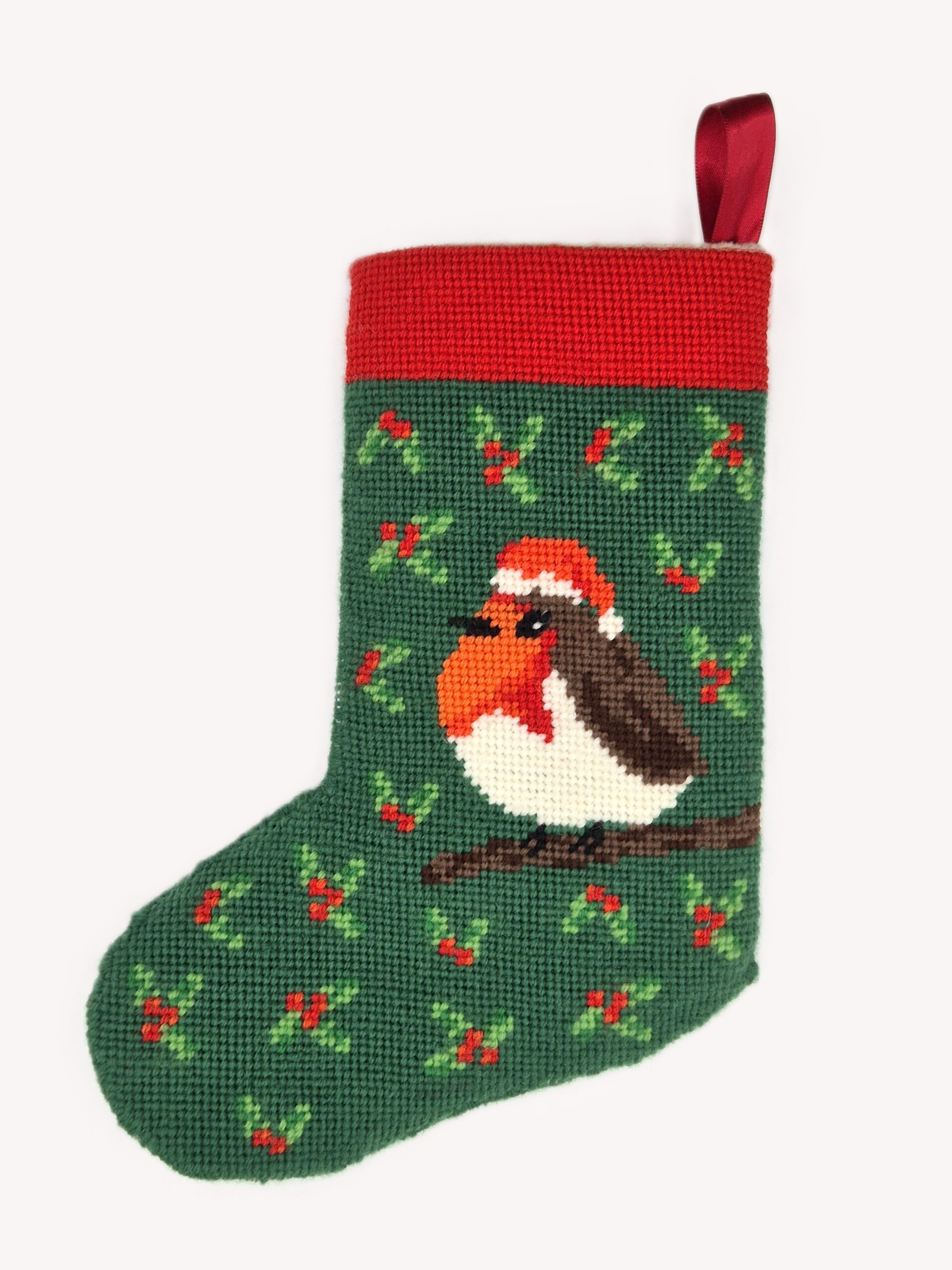 Robin Christmas Stocking