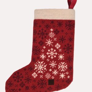 Snowflake Christmas Stocking